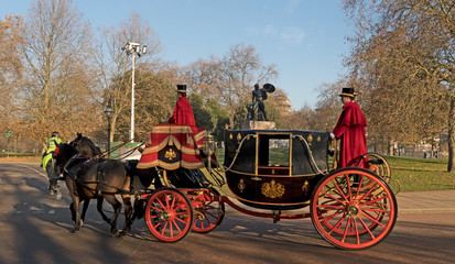 Fototapeta premium Royal Carriage Hyde Park