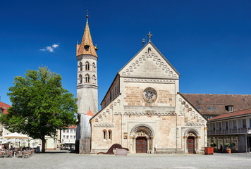 Fototapeta na wymiar Schwäbisch Gmünd: Johanniskirche