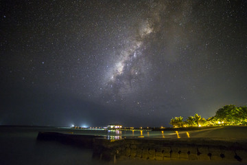 Milky Way over the Maldives