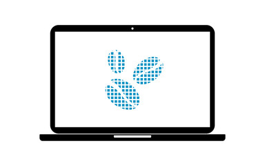 Pixel Icon Laptop - Internetcafé