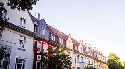 Obraz premium Immobilien/Häuserreihe