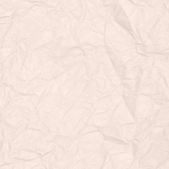 Crumpled light brown paper texture background for business, education and communication concept design.