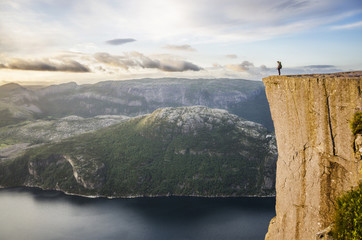 Norwegen - Preikestolen