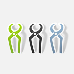 realistic design element: nippers