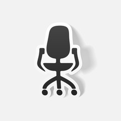 realistic design element: office chair