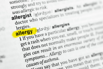 Highlighted English word 