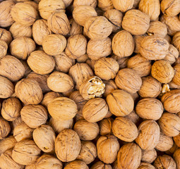 Walnuts, background