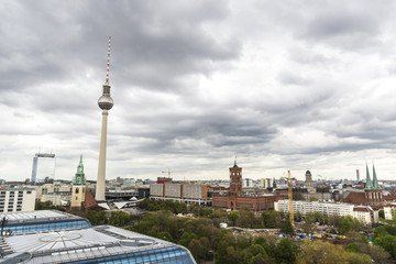 Obraz premium Overview of Berlin, Germany