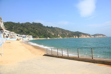 Tung Wan Beach in Cheung Chau, Hong Kong
