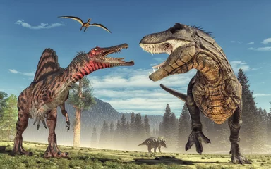 Abwaschbare Fototapete Jungenzimmer Dinosaurier