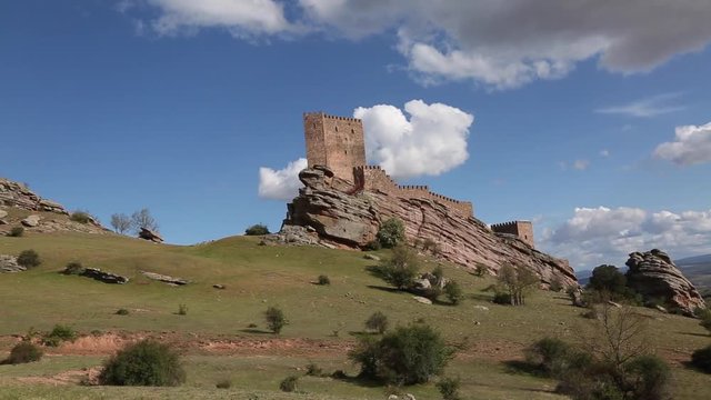 Zafra Castle, Guadalajara, Spain