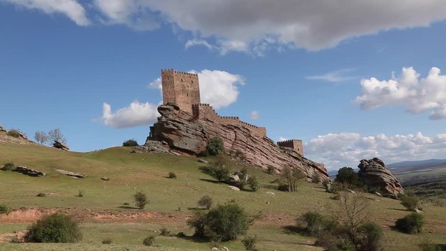 Zafra Castle, Guadalajara, Spain