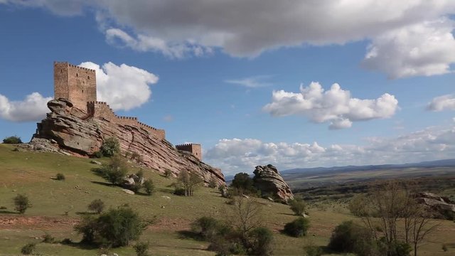 Zafra Castle, Guadalajara, Spain