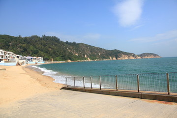 Tung Wan Beach in Cheung Chau, Hong Kong