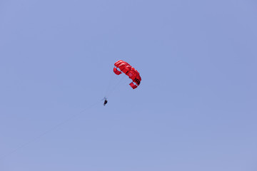 Parasailing in Cyprus