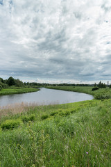 River Venta at Skrunda, Latvia.