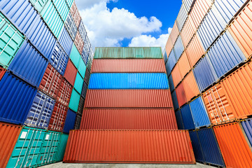 Industrial Container yard for Logistic Import Export business