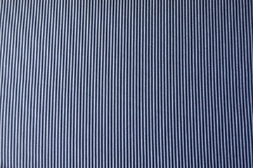 Fabric with blue and white vertical stripes