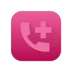 Matte Long Shadow App-Icon