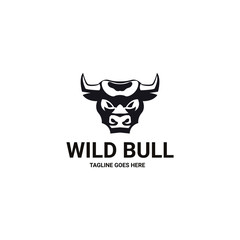 Wild Bull. Bull logo 