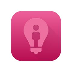 Matte Long Shadow App-Icon