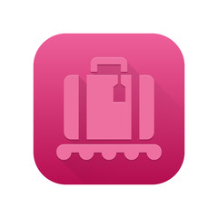 Obraz premium Matte Long Shadow App-Icon