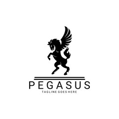 Fototapeta premium Pegasus logo