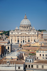 Fototapeta na wymiar St Peters Basilica