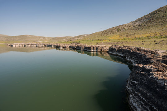  A partial view of north side of Acıgol  Karapınar - Konya,TURKEY