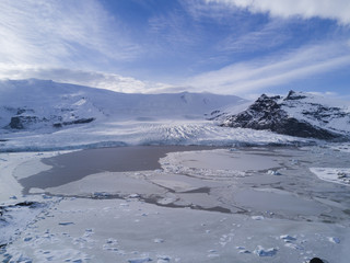 Fototapeta na wymiar Icy Mountain, Iceland