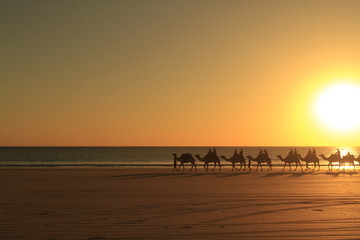 Coucher de soleil à Broome