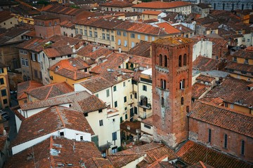 Lucca above view