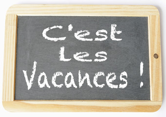 Fototapeta premium c'est les vacances