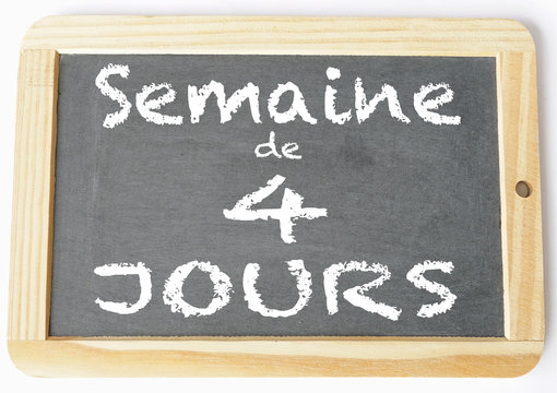 semaine de 4 jours