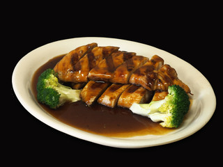 Burbon chicken