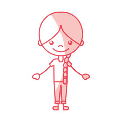 cute girl character icon vector illustration design