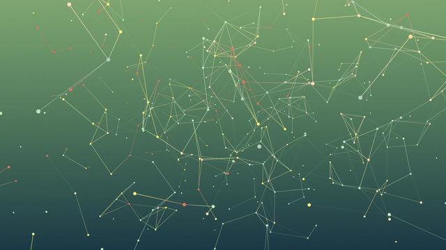colored geometry abstract background