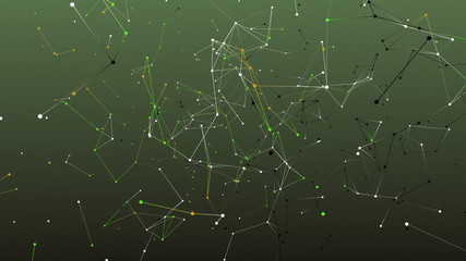 colored geometry abstract background