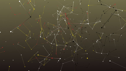 colored geometry abstract background