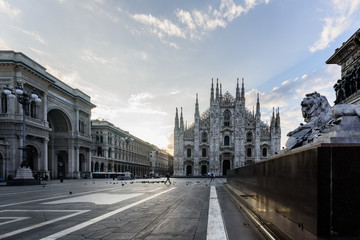 Milano piazza Duomo