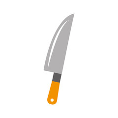 kitchen knife cutlery icon vector illustration design