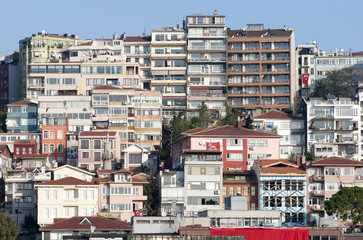Fototapeta na wymiar Istanbul Residential District