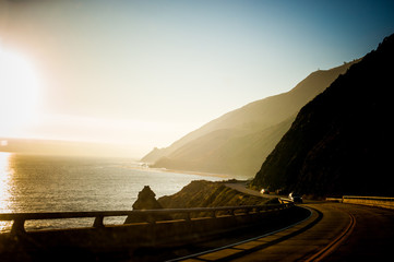 Pacific Coast Highway, California - Powered by Adobe