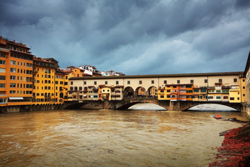 Fototapeta premium bridge in Florence Ponte Vecchio