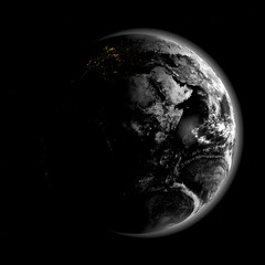 earth by night