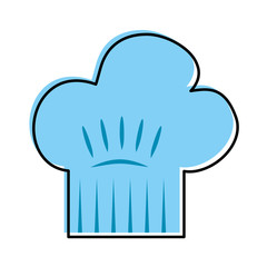chef hat isolated icon vector illustration design