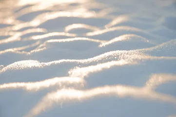 Foto auf Leinwand sneeuw met ijskristallen © twanwiermans