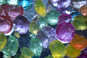 destroyed hydrogel
