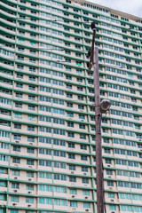 HAVANA, CUBA - FEB 21, 2016: FOCSA Building, the tallest building in Cuba, located in the Vedado neighborhood of Havana.