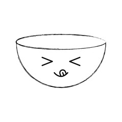 kitchen vessel kawaii character vector illustration design